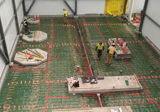 industrial-flatwork Industrial flatwork in a warehouse